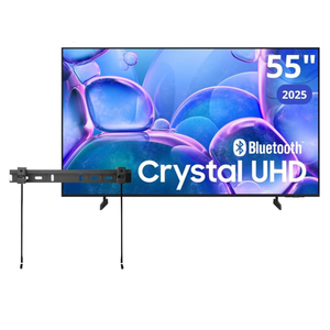 Samsung 55" Class Crystal UHD U7900F (2025) 4K Smart TV HDR 10+ Motion Xcelerator Bluetooth Bixby, Alexa, Google Assistant with Wall Mount