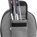 Cello Gig Bag 4/4 Full Size with Wheels, Cello Case Soft Padded with Multiple Pockets, Cello Bag with Backpack-straps for Full-Size Cello 4/4, 3/4