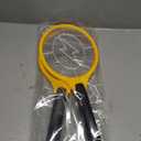 Electric Fly Swatter Handheld Bug Zapper - Indoor Outdoor 20in Zapping Racket for Pest Mosquito & Flies - Battery Powered Safe to Touch with 3-Layer Safety Mesh, Large Size, Pack of 2
