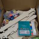 12 Piece Knight Set for Kids DIY Shield & Sword Set, Wooden Crafts Blank Shield and Sword, Kids Party, Knight Crafts Comes with Diamond Paint and Acrylic Pen