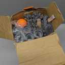 Eazer 89'' Squeegee Window Cleaner 2 in 1 Rotatable Window Cleaning Tool Kit with Extension Pole, Window Washing Equipment with Bendable Head for Indoor/Outdoor Window and Car Glass