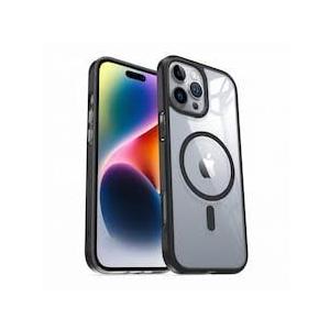 ZAID Translucent Magnetic iPhone Case Compatible with MagSafe iPhone 16 Series (Black, iPhone 16 Plus)