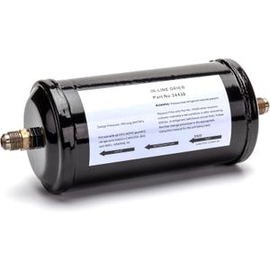 34430 A/C Recycling Filter Drier fit for Robinair refrigerant recovery, recycle, recharge stations Replacement for 34700 (1997), 17700A, 34450, AC375, AC375A, AC375C, 34134Z