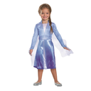 Disney Toddler & Girls Frozen 2 Princess Elsa Blue Glitter Costume Dress 2T