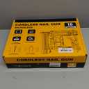 Cordless Brad Nailer Compatible with Dewalt 20V Battery Nailer & Staple Gun 2-in-1, 18GA Electric Nail Gun with Safety Nose, Anti-Jamming Design, Dual Firing Modes, 1600 Nails/Staples (Tool Only)