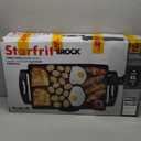 Starfrit The Rock Electric Griddle - Family Size (19" x 13") - Rock.Tec Non-Stick - Variable Temperature Control - 1500W
