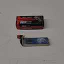 GOLDBAT 11.1V 5000mAh 3S 50C LiPo RC Battery Hard Case Pack with T Connector for Emaxx Axial RC Car Truck Buggy Truggy Vehicle