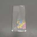 KERZZIL Cute Mother Shell Pearl Compatible with iPhone 14 Pro Max Rectangle Edge Case, Chic Slim Coloful Translucent Soft TPU Silicone Protective Cases Cover