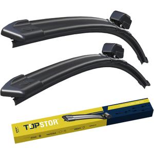 Windshield Wipers Wiper Blades - OEM QUALITY Premium All-Season Automotive Replacement Windshield Wiper Blades for Ford F-Series Ford F150 Raptor 2011-2021 (22"+22" pair for front windshield)