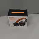 AILIHEN Kids Headphones, Headphones Wired with Microphone and Volume Control Folding Stereo Corded On-Ear 3.5mm Headset for Boys Girl Cellphones Tablets Chromebook Laptop Computer (Black/Orange) (Medium)