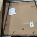 Wood 18x24 Picture Frame with 16x20 Mat Deep Brown, Display 16x20 with Mat or 18x24 Without Mat, Wood 18 by 24 Photo Frame, 18 x 24 Frame for Wall Hanging Display, Deep Brown