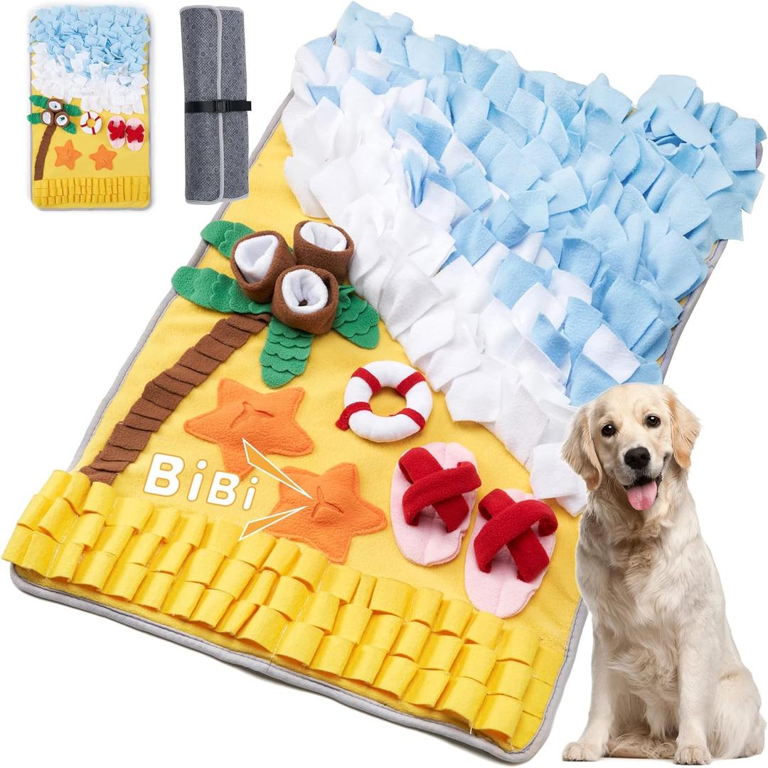 Snuffle Mat for Large Dogs Sniff Mat for Cats, Dog Enrichment Toys, Dog Puzzle Toys Small Medium Pet Sniffing Mat Large Breed