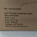 Low Voltage Landscape Lighting, 3.4W 155LM Oil-Rubbed Bronze Outdoor Landscape Path Lights
