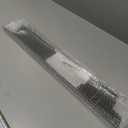 Stainless Steel Stove & Counter Top Gap Covers - Oven Gap Filler Kit 23.4" - Heat Resistant Slide-in Range Trim Guard for Seamless Kitchen Accessories Easy Clean (Black)