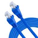 GE Pro 14ft Cat6 Ethernet Internet Cable, Blue