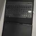 Backlit Keyboard Case for Samsung Galaxy Tab S10 Lite/ S10 FE/ S9 FE 5G 10.9 Inch/Tab S9 11 Inch, 7 Color Light Detachable Wireless Keyboard with 360 Rotatable PU Case