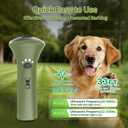 Dog Bark Deterrent Devices,Ultrasonic Anti Barking Device for Dogs, Portable Dog Training Device,Stopping Own or Neighbor's Dog Barking,Safe & Effective for Indoor & Outdoor Use(Green)