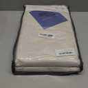 100% Blackout Shield Linen Blackout Curtains for Bedroom 84 Inches Long, Back Tab/Rod Pocket Living Room Drapes, Thermal Insulated Blackout Curtains 2 Panels Set, 50" W x 84" L, Cream