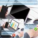 Privacy Screen Protector for iPad Mini 7 (A17 Pro), Tempered Glass for iPad Mini 7th (2024)/ Mini 6th Generation(2021) 8.3 Inch, Anti-Spy, Anti-Scratch, Bubbles Free