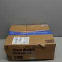 HOMLAND 3-in-1 Bedside Commode Chair with Sturdy Dual-Crossbar Support Construction, Stable Portable Commode Toilet with 7.5Qt Potty Bucket, 350 Lbs Bedside Commodes for Seniors, Silver