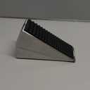 Heavy Duty Door Stopper, Large Door Stopper for Bottom of Door, Adjustable Spring Loaded Door Stoppe Up to 3 in Tall Door Stop Wedge