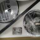 42 Inch Ceiling Fans with Lights And Remote, 3CCT/Flush Mount/6 Speed/Black
