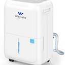 Most Efficient Energy Star Dehumidifier, 52 Pint Dehumidifiers for Basement and Home with Drain Hose, 1.59 Gallon Water Tank, Smart Humidity Control for Bedroom with 24HR Timer, Auto Shut Off