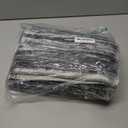 2x5 Modern Abstract Runner Rug for Hallways, Black Super Soft Hallway Decor Kitchen Rugs with Non-Slip, Non-Shedding Washable Rug for Hallways Entryway Bedroom Indoor