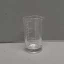 Ackers 4 oz Glass Measuring Cup Shot Glass with Ounce, Ml, Cups Markings for Kitchen & Bar (Pack of 2)