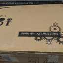 10L0L Golf Cart Windshield for Club Car Precedent 2004-Up, Tempo, 2017-Up Onward, One-Piece Hinge Design, Clear/Tinted Anti-UV Impact Resistant,HD View, 37.5"W X 33.6"H