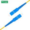 Fibergaga-75m(246ft) OS2 SC to SC Fiber Patch Cable Single Mode, Simplex, Length Option: 0.5M(1.6ft)-100m(328ft) 9/125m 2.0mm Diameter Fiber Optic Patch Cord, LSZH,OS1/OS2 Compatible
