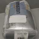 DriftAway Buffalo Plaid Blackout Curtains Linen Textured Farmhouse Double Layer Thermal Insulated Yarn Dyed Woven Checkered Gingham Grommet Drapes for Living Room 2 Panels Each 52W x 84L Taupe