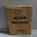 Vanity Mirror with Lights,13.1"16.7"LED Makeup Mirror,Lighted Makeup Mirror with Lights, Smart Touch Control Dimmable 3 Modes Light, Lighted Up Mirror for Makeup Desk, Bedroom, Dressing Room