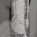No Tools No Drill Cordless Roman Shades for Indoor Windows 100% Blackout, for Window Size 41" W × 64" H White