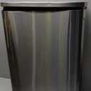 QUALIAZERO 50L/13Gal Heavy Duty Hands-Free Stainless Steel Commercial/Kitchen Step Trash Can, Fingerprint-Resistant Soft Close Lid Trashcan, 50L / 13 GAL