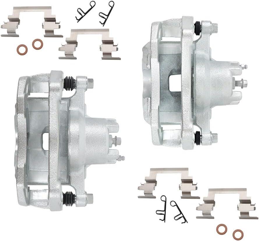 Brake Calipers w/Bracket Front LH & RH For 2008-2017 for Mitsubishi Lancer