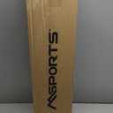 Yoga Mat Premium Non Slip Thick  Extra Comfortable Exercise Mat for Home Workouts, Pilates, Stretching & Gym  Cushioned NBR Foam, Gym Mat with Strap, for Women & Men (74.5 x 32 x 0.6 in, Beige)