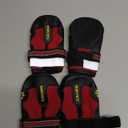 QUMY Dog Shoes for Large Dogs, Medium Dog Boots & Paw Protectors for Winter Snowy Day, Summer Hot Pavement, Water-Resistant in Rainy Weather, Outdoor Walking, Indoor Hardfloors Skid-Resistant Sole, Size 8