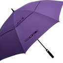 G4Free 47 Inch Automatic Open Golf Umbrella Oversize Extra Large Double Canopy Vented Windproof Waterproof Stick Umbrellas