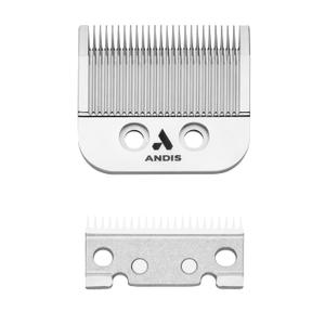 Andis 01556 Master MLX Replacement Blade  Adjustable Carbon Steel Clipper Blade, 000 to 1, Precision Fade Performance