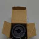 Winch Stopper, Car Accessories Winch Cable Stopper, Rubber Winch Stopper for Cable, Winch Cable Hook Rubber Stopper with Stainless Steel Screws and Nuts, Winch Cable Hook Stopper for ATV UTV (Black)