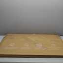 Stone Bath Mat Large, 32" x 20" Super Absorbent Stone Bath Mats for Bathroom, Quick-Drying Diatomaceous Earth Bath Mat Large XL, Modern Diatomite Mat Easy to Clean, White Modern Marble (1'8" x 2'8" (Rectangular)