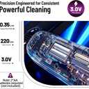 Electric Spray Mop Floor Cleaner with 2 Mopping Pads 720ml Bottle & Scraper 360 Swivel Head Lightweight Cordless Wet Dry Cleaner for Hardwood Floor Cleaning Laminate Tile Wood Vinyl & All Hard Floors