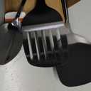 Titanium Spatula Set of 3 for Kitchen, Kitchen Utensil Set Pure Titanium, Food Grade, High Heat Resistant Cooking Utensils, Easy to Clean, Black