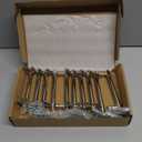 Rergy Cabinet Handles Drawer Pulls and Knobs, 10Pack Brushed Nickel 5inch Hole Center, Kitchen Hardware for Dresser Handle Zinc Alloy Furniture Pull