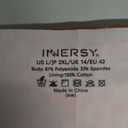 INNERSY Women's Seamless Underwear No Show Invisible Lightweight Hipster Panties 5-Pack, Size L