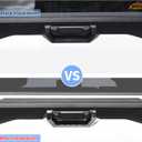 Aunginsy Car Tailgate Handle Cover Trim Compatible with Toyota Tundra 2022-2025 Pickup Rear Trunk Door Tail Gate Handle Lower Panel Scratch Protector Decorative Cover ABS Exterior Accessories, Chrome