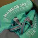 Mambobaby Float with Canopy Size Improved Non Inflatable Infant Baby Pool Float Smart Mambo Float Swim Trainer Baby Swim Float Mambo Baby Float Solid Air Free Water Waist Swimming Ring, Adjustable
