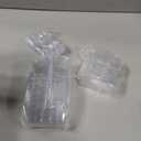 Zezzxu 2 oz Small Dessert Cups with Spoons, 100 Pack Mini Plastic Parfait Cups Reusable Party Serving Shot Glasses for Samples, Jello, Appetizer, Pudding