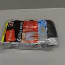 Hanes mens Underwear Boxer Briefs Pack, Cool & Breathable Cotton Moisture-wicking Underwear for Men, No Ride Up (Small, Black/Gray - 6 Pack)